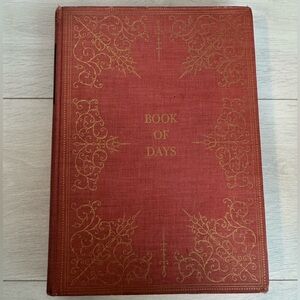 Vintage Cheerio’s Book of Days with Gold Detailing
